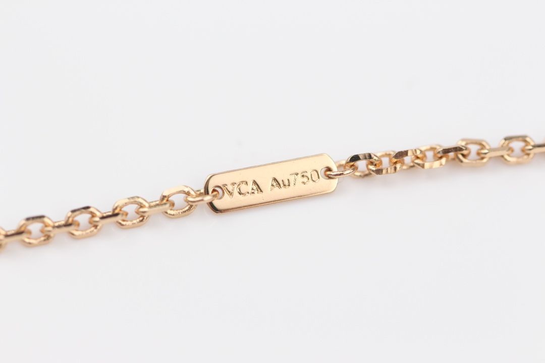 Van Cleef & Arpels 20 新しいスタイル - ローズゴールド CNC 四つ葉のクローバー ラージ セーター チェーン|本日限定特価|新品未使用-WTO輸入1 Van Cleef & Arpels 20 新しいスタイル - ローズゴールド CNC 四つ葉のクローバー ラージ セーター チェーン|本日限定特価|新品未使用-WTO輸入1