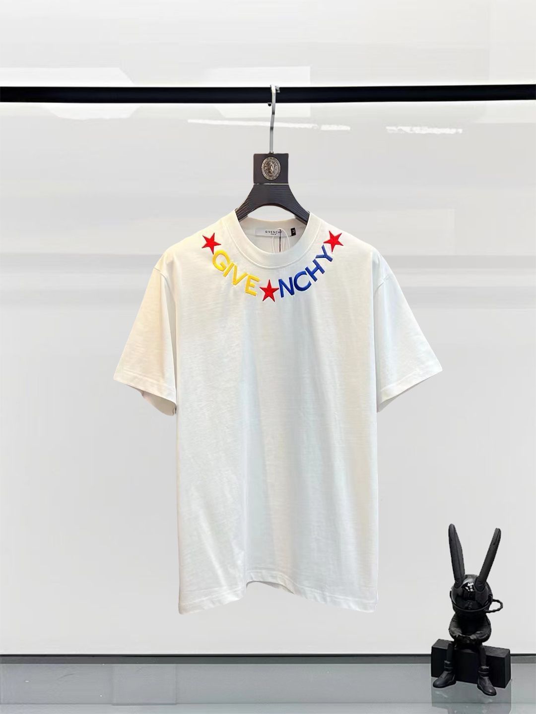 【今日特価】GIVENCHY GVC 25SS 刺繍ロゴ シャツ
