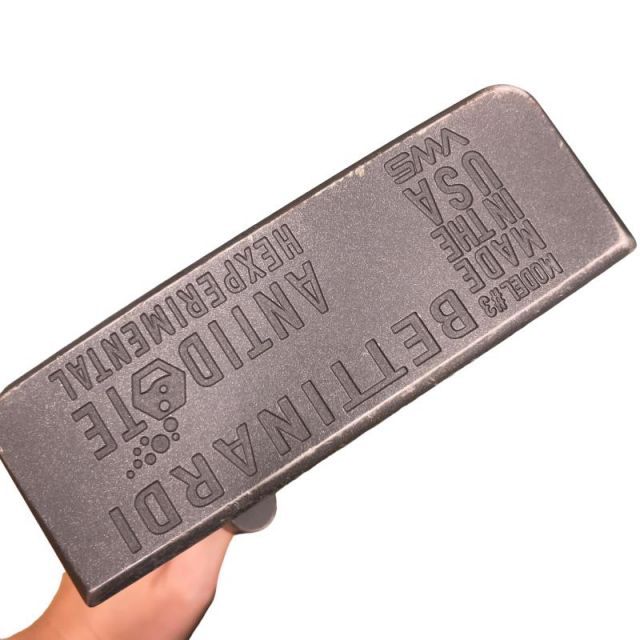 【中古】 ベティナルディ BETTINARDI 各種ハンドメイド パター PT スチール/カーボン (フレックスその他) ユニセックス 共用 両利き 両面 Cランク ゴルフクラブ