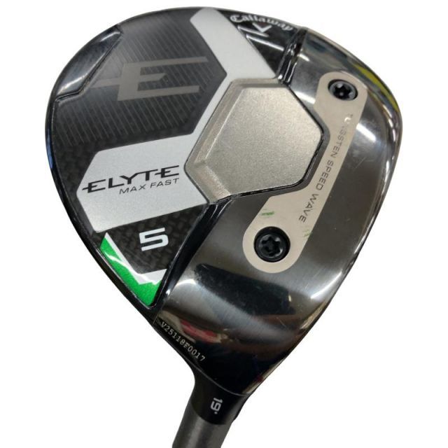 【中古】 キャロウェイ ELYTE MAX FAST 5W フェアウェイウッド FW LIN-Q GREEN 40 for CW(ELYTE FW) (フレックスSR) メンズ 男性用 右利き 右用 Cランク ゴルフクラブ 26,025円