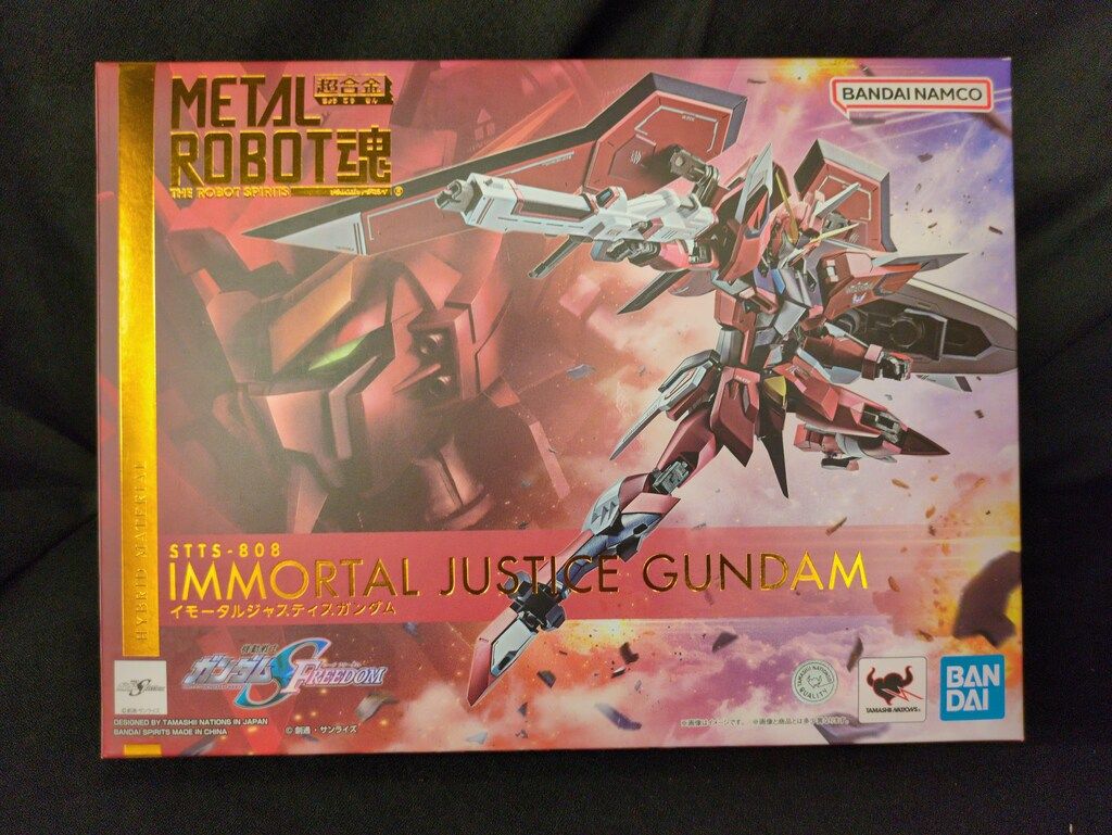 BANDAI SPIRITS METAL ROBOT魂 < SIDE MS > 機動戦士ガンダムSEED FREEDOM イモータルジャスティスガンダム