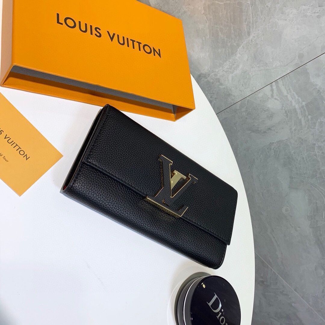 Louis Vuitton財布/革財布、両用バッグ財布、レイシ紋頭層牛革[本日特価|新品未使用品]