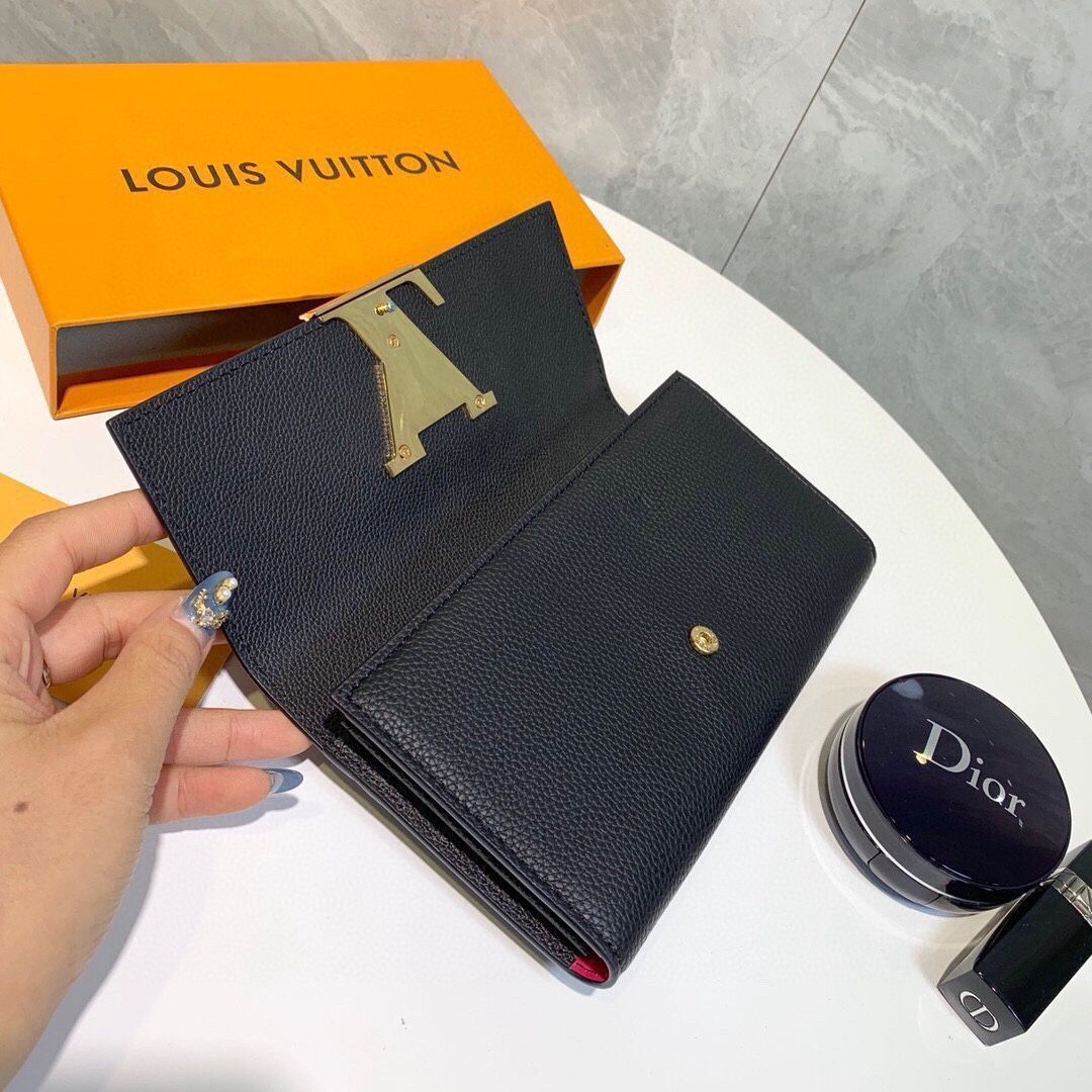 Louis Vuitton財布/革財布、両用バッグ財布、レイシ紋頭層牛革[本日特価|新品未使用品]