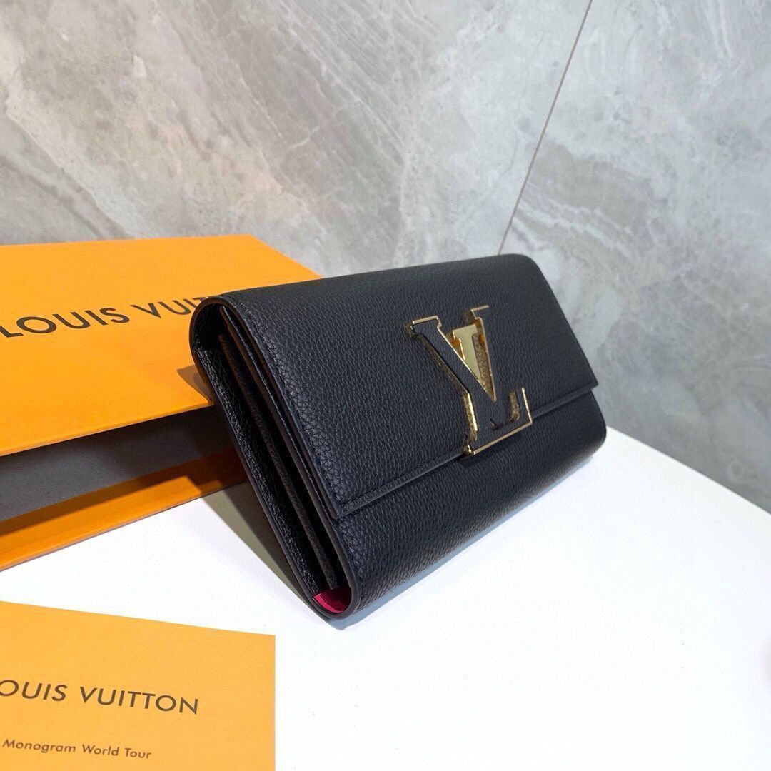 Louis Vuitton財布/革財布、両用バッグ財布、レイシ紋頭層牛革[本日特価|新品未使用品]