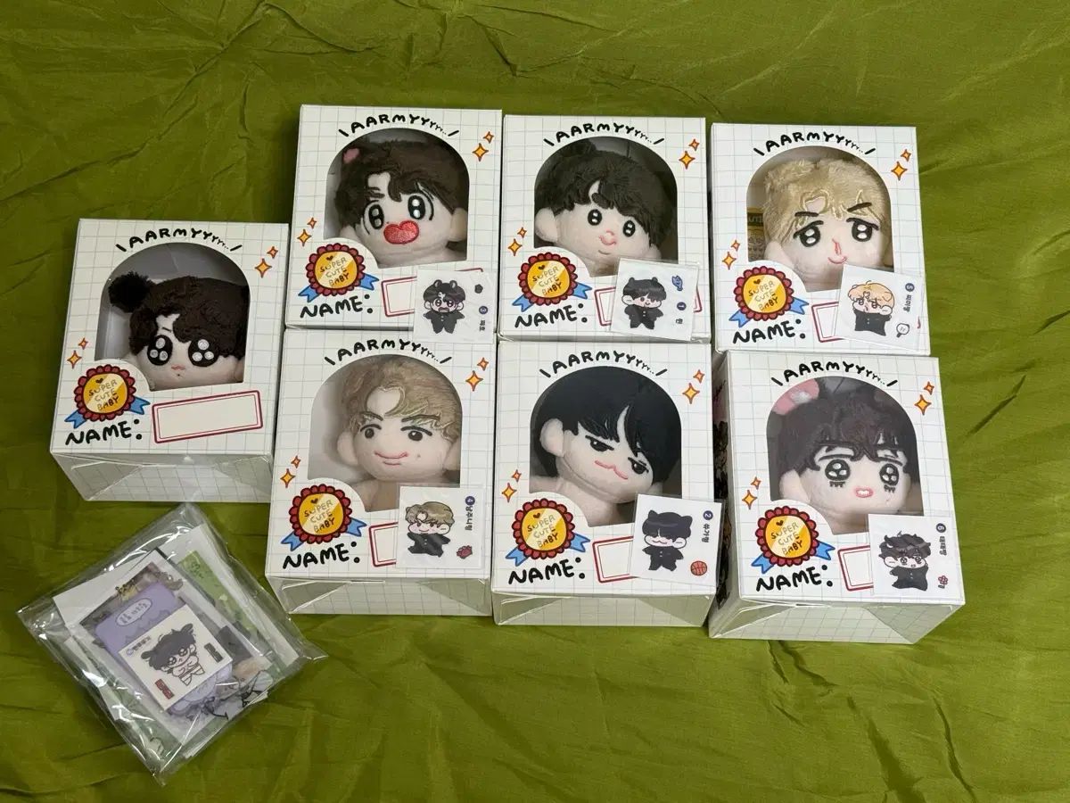 BTS ぬいぐるみセット 7種 ウールぬいぐるみ 16,208円