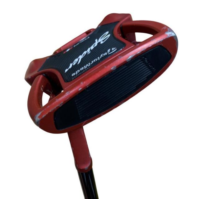 【中古】 テーラーメイド Spider Tour RED 34インチ パター PT スチール (フレックスその他) メンズ 男性用 右利き 右用 Cランク ゴルフクラブ