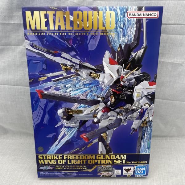 中古】未開)METAL BUILD ストライクフリーダムガンダム 光の翼