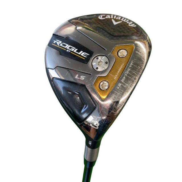 【中古】 キャロウェイ ROGUE ST LS 3W USA フェアウェイウッド FW TENSEI AV BLUE 75(2022) (フレックスS) メンズ 男性用 右利き 右用 Cランク ゴルフクラブ