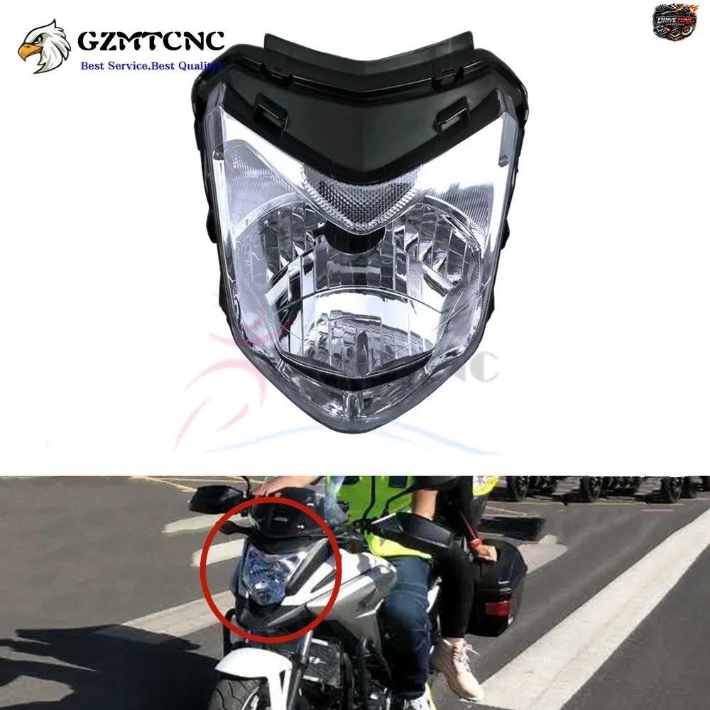 ホンダ NC700S NC700D NC750X NC750S NC750D 2014-2017 NC750 /S/D 用フロントヘッドランプアセンブリ ヘッドライト ヘッドライトランプハ
