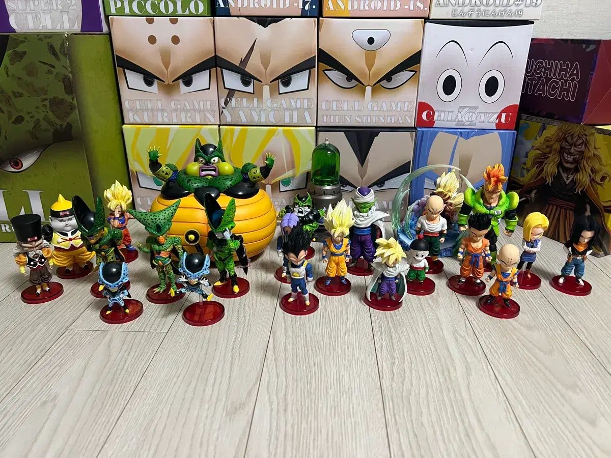 League ドラゴンボール レジン ワールドコレクタブル セルゲーム 24種 まとめ売り