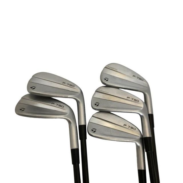 【中古】 テーラーメイド Taylor Made P・790(2023) 5S アイアンセット IR TM MCI 80 BK (フレックスS) メンズ 男性用 右利き 右用 Cランク ゴルフクラブ