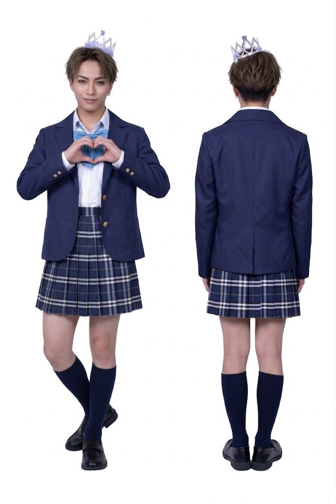 【中身がバレないプライバシー梱包】 コスプレ 衣装 制服 女子高生 ブレザー プリーツスカート 大きいサイズ L レディース メンズ 男の娘 女装 兼用 学生服 JK アイドル ハロウィン 撮影会 6,435円