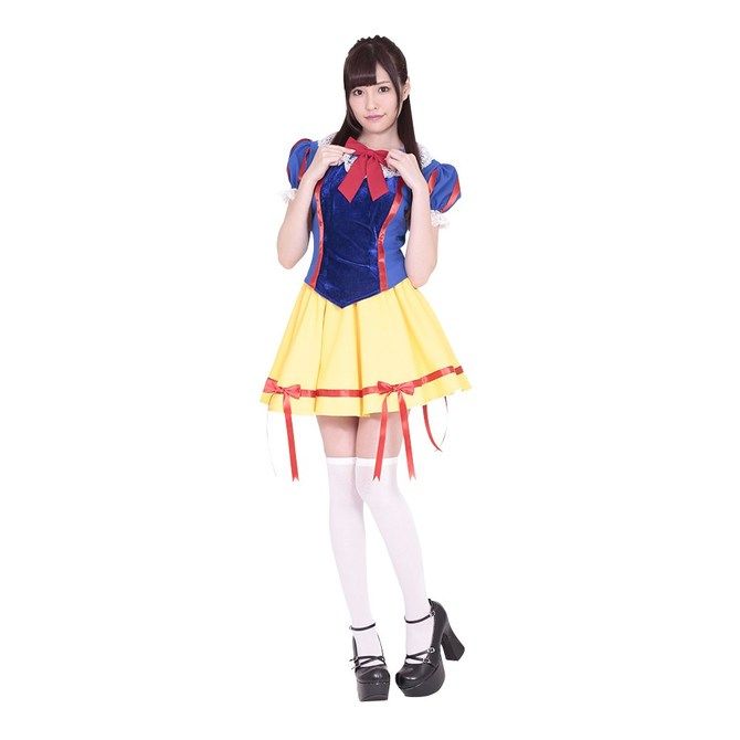 白雪姫 コスプレ 衣装 3点セット プリンセス ドレス お姫様 コスチューム 大人 レディース ハロウィン イベント パーティー 撮影会 余興 仮装 本格仕様
