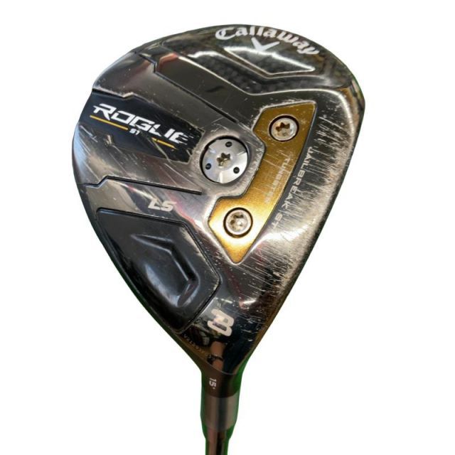 【中古】 キャロウェイ ROGUE ST LS 3W フェアウェイウッド FW TENSEI 55 for CW(ROGUE ST FW) (フレックスS) メンズ 男性用 右利き 右用 Cランク ゴルフクラブ