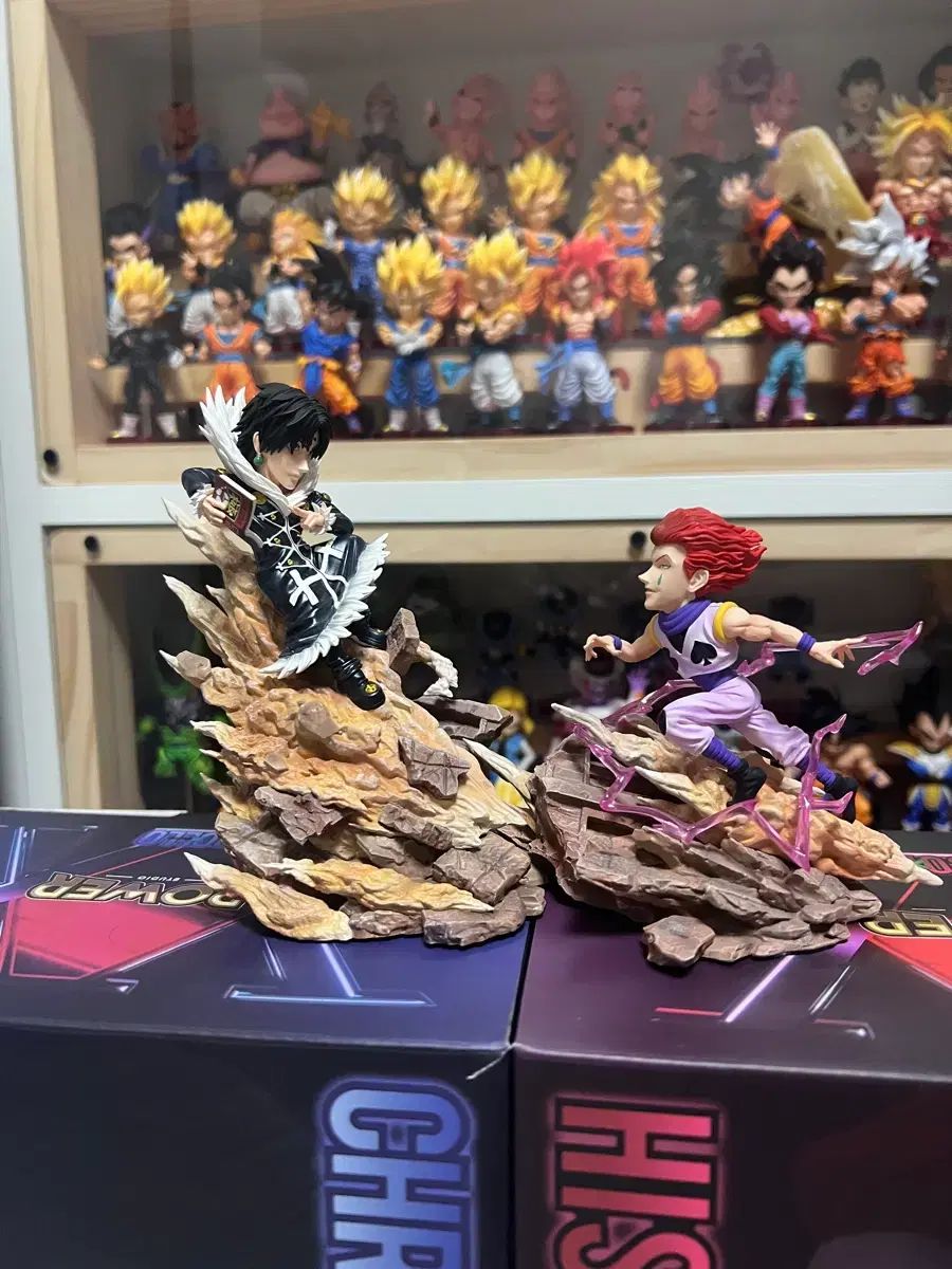 Power HUNTER×HUNTER ヒソカvsクロロ レジンワールドコレクタブル フィギュア