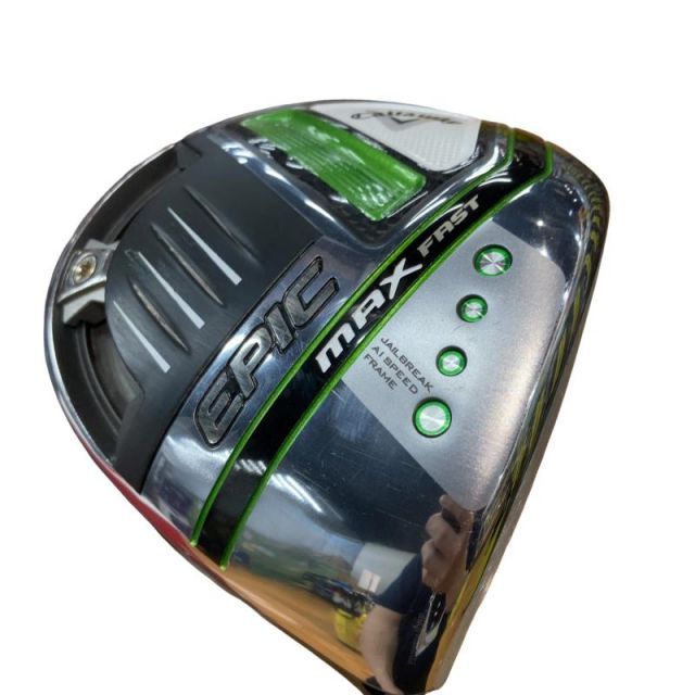【中古】 キャロウェイ EPIC MAX FAST 9.5° ドライバー DR Speeder EVOLUTION for CW 40(2021 EPIC DR) (フレックスS) メンズ 男性用 右利き 右用 Cランク ゴルフクラブ
