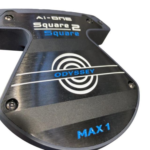 【中古】 オデッセイ Ai-ONE SQUARE 2 SQUARE MAX 1 34インチ パター PT STROKE LAB 90 スチール (フレックスその他) メンズ 男性用 右利き 右用 Bランク ゴルフクラブ