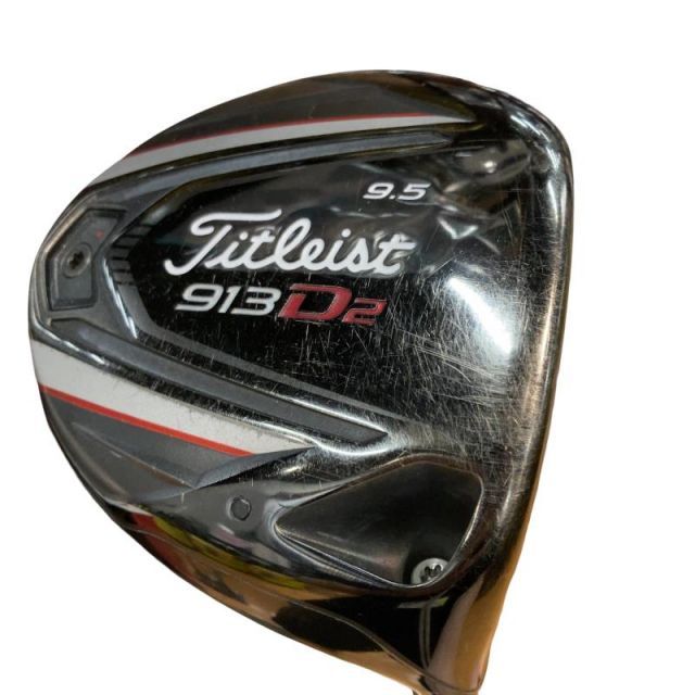 【中古】 タイトリスト 913 D2 9.5° ドライバー DR ATTAS 4U 6 (フレックスS) メンズ 男性用 右利き 右用 Cランク ゴルフクラブ