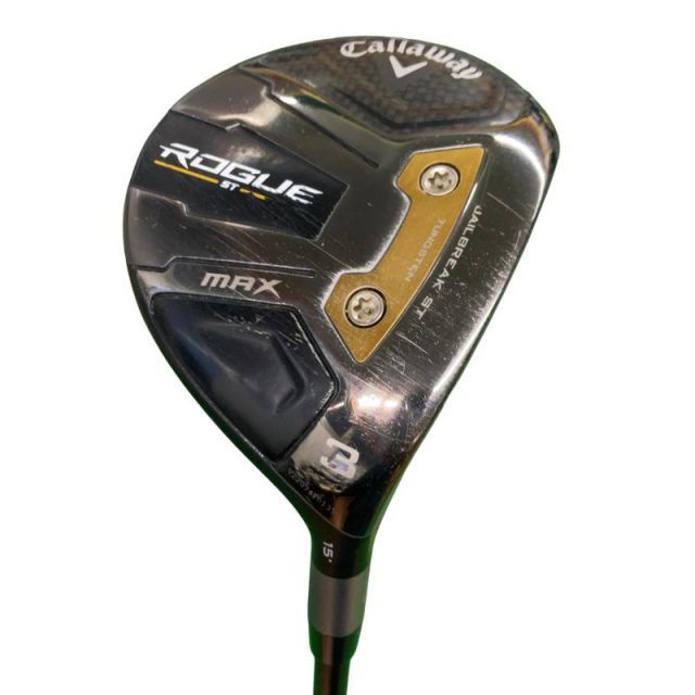 【中古】 キャロウェイ ROGUE ST MAX 3W フェアウェイウッド FW VENTUS 5 for CW(ROGUE ST FW) (フレックスR) メンズ 男性用 右利き 右用 Cランク ゴルフクラブ