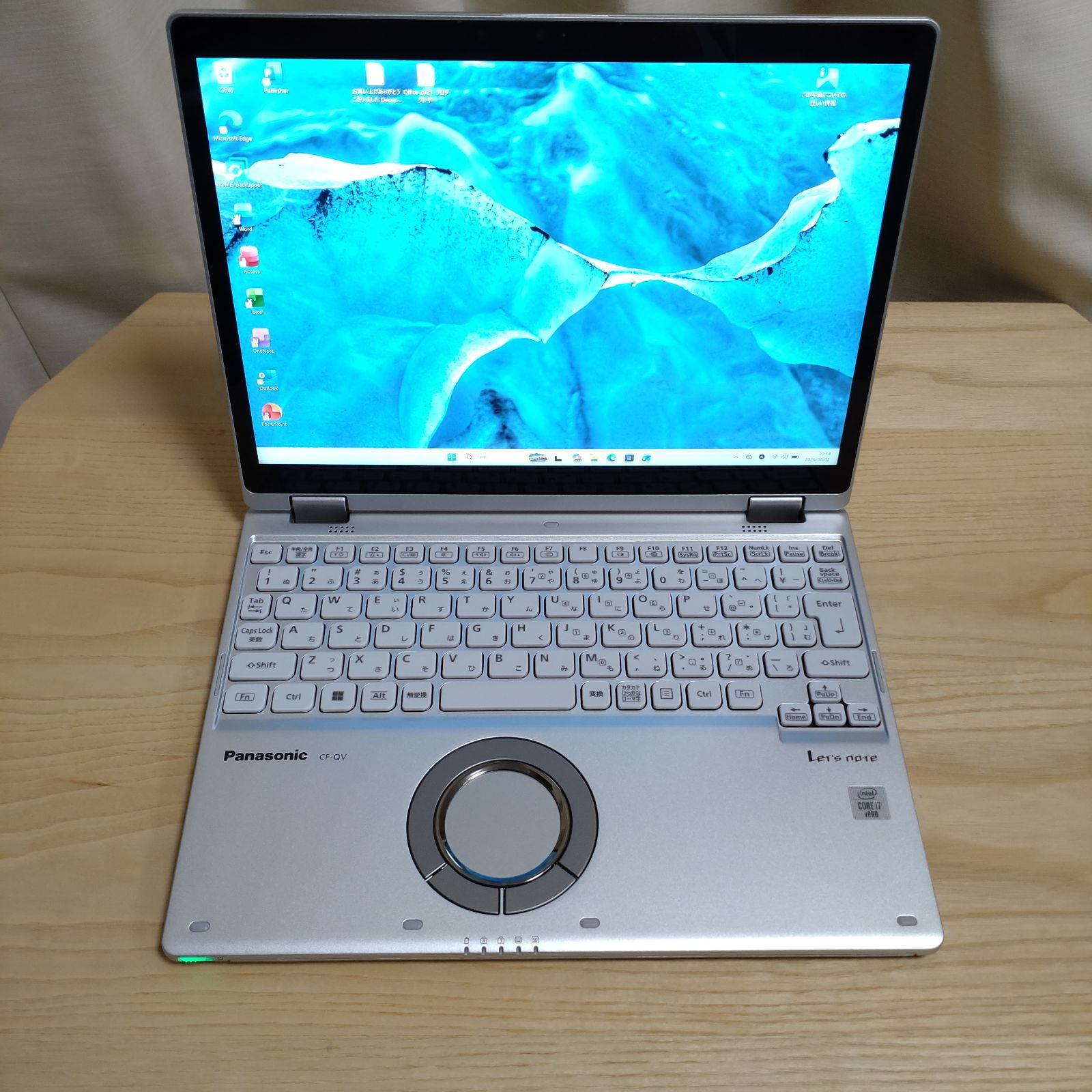 Panasonic CF-QV9 LTE i7/16GB/SSD512GB Office21 - メルカリ