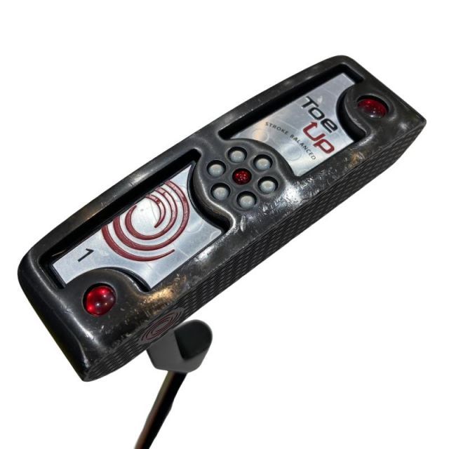 【中古】 オデッセイ Toe Up #1 35インチ パター PT スチール (フレックスその他) メンズ 男性用 右利き 右用 Cランク ゴルフクラブ