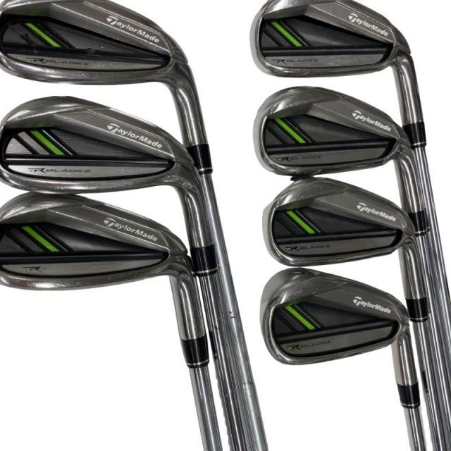 【中古】 テーラーメイド RBZ シルバー 8S USA アイアンセット IR RBZ スチール (フレックスS) メンズ 男性用 右利き 右用 Cランク ゴルフクラブ