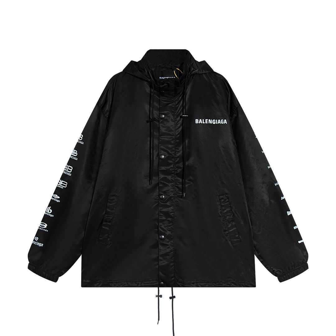 バレンシアガ（Balenciaga） パリサ世家 BLCG 23FW の新モデル 防水ライダージャケット 12,159円