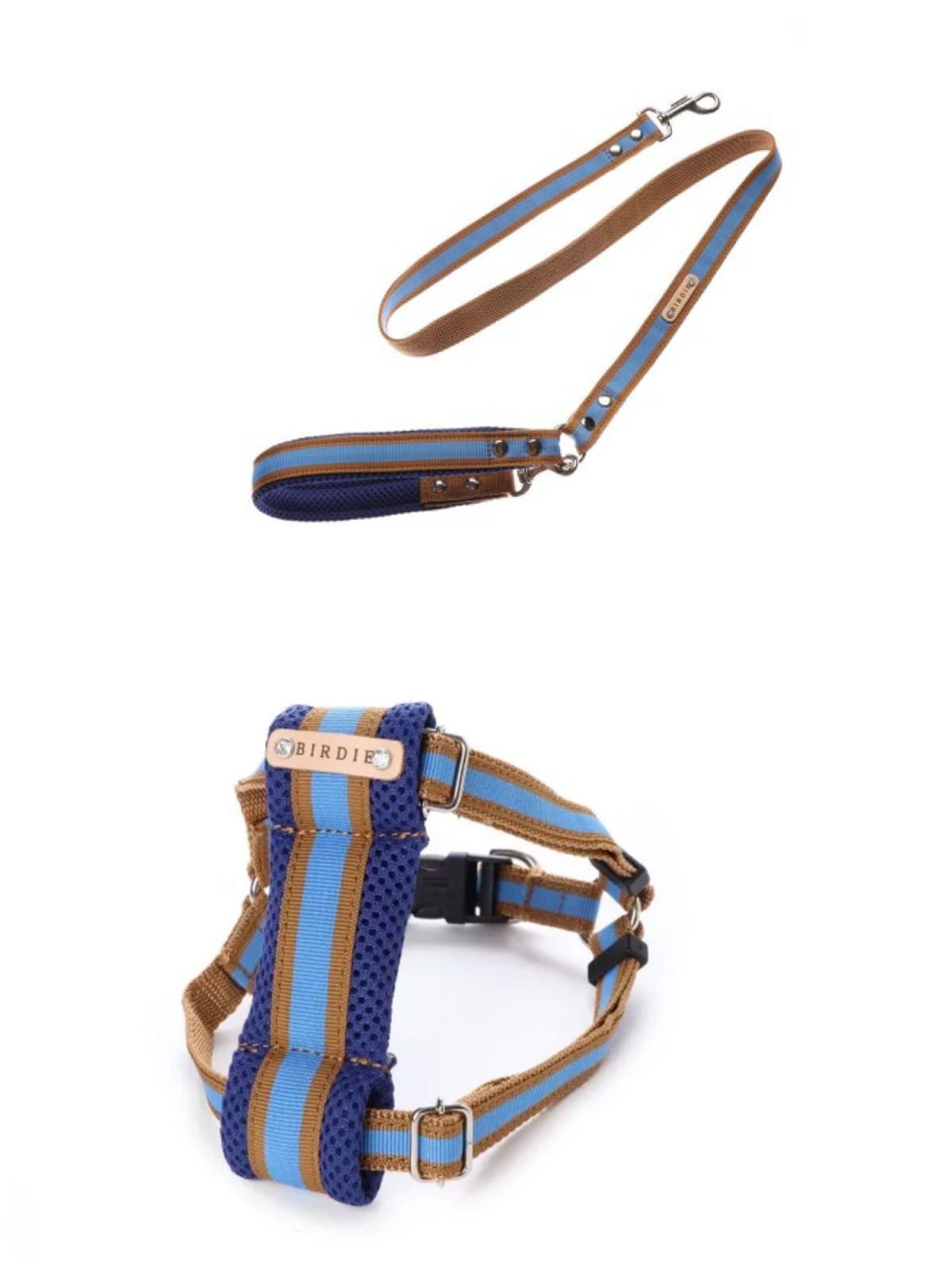 BIRDIE ラッセルクッションリード(M)【中型犬 ペット リード ラッセルクッションハーネスM