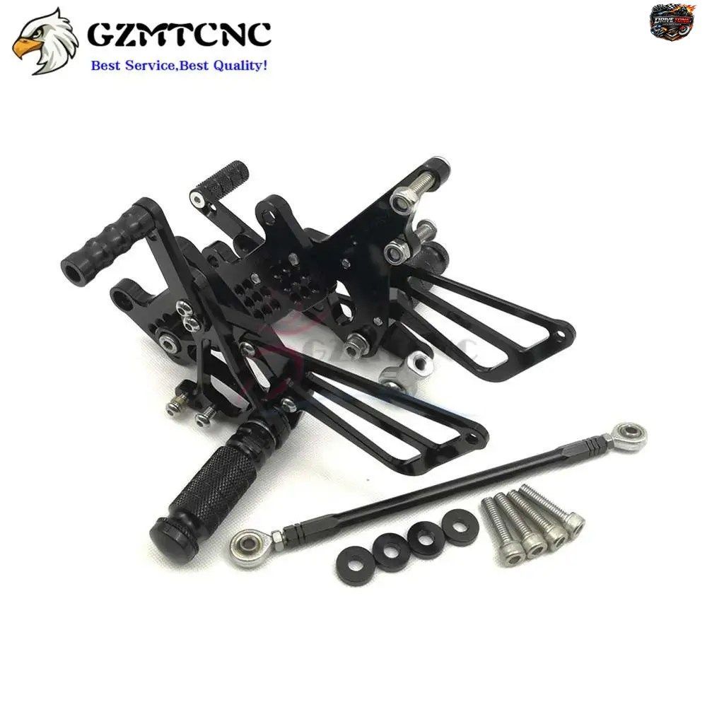 トライアンフ デイトナ 955I 1999-2006、T595 スピードトリプル T509 1997-2002、1050 2005-2010 用 CNC レーシング リアセット フットレス