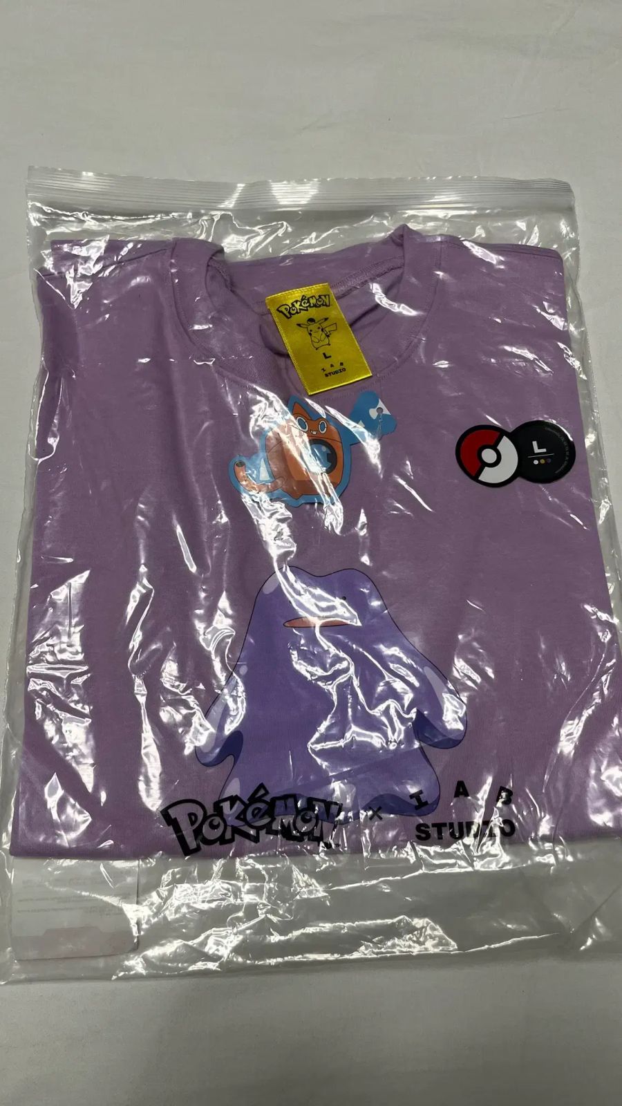 IAB Studio x ポケットモンスター メタモン 半袖 Tシャツ L