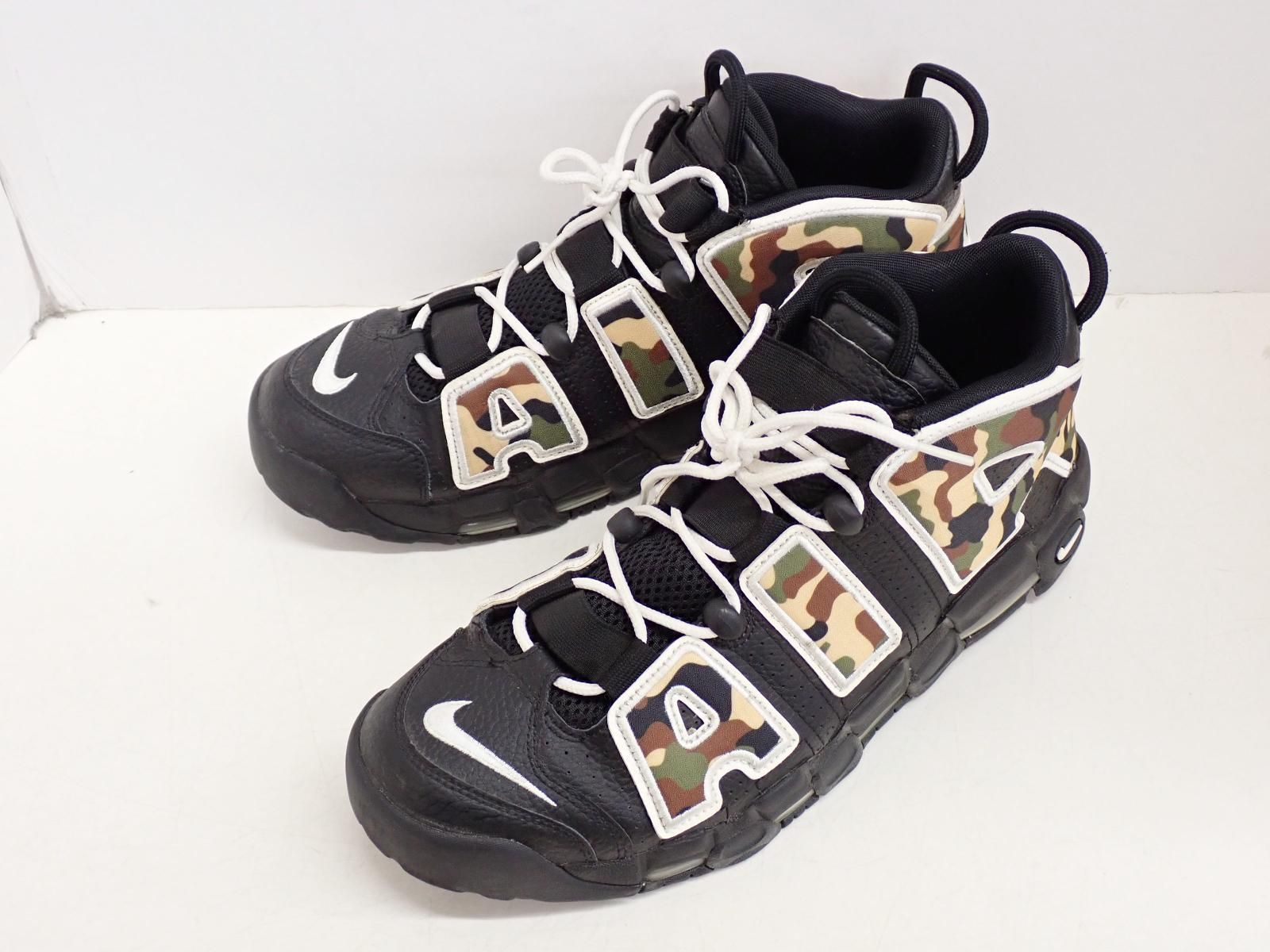 ★9320☆NIKE ナイキ AIR MORE UPTEMPO 96 QS エア モア アップテンポ CJ6122-001 スニーカー　28.5㎝ 11,250円