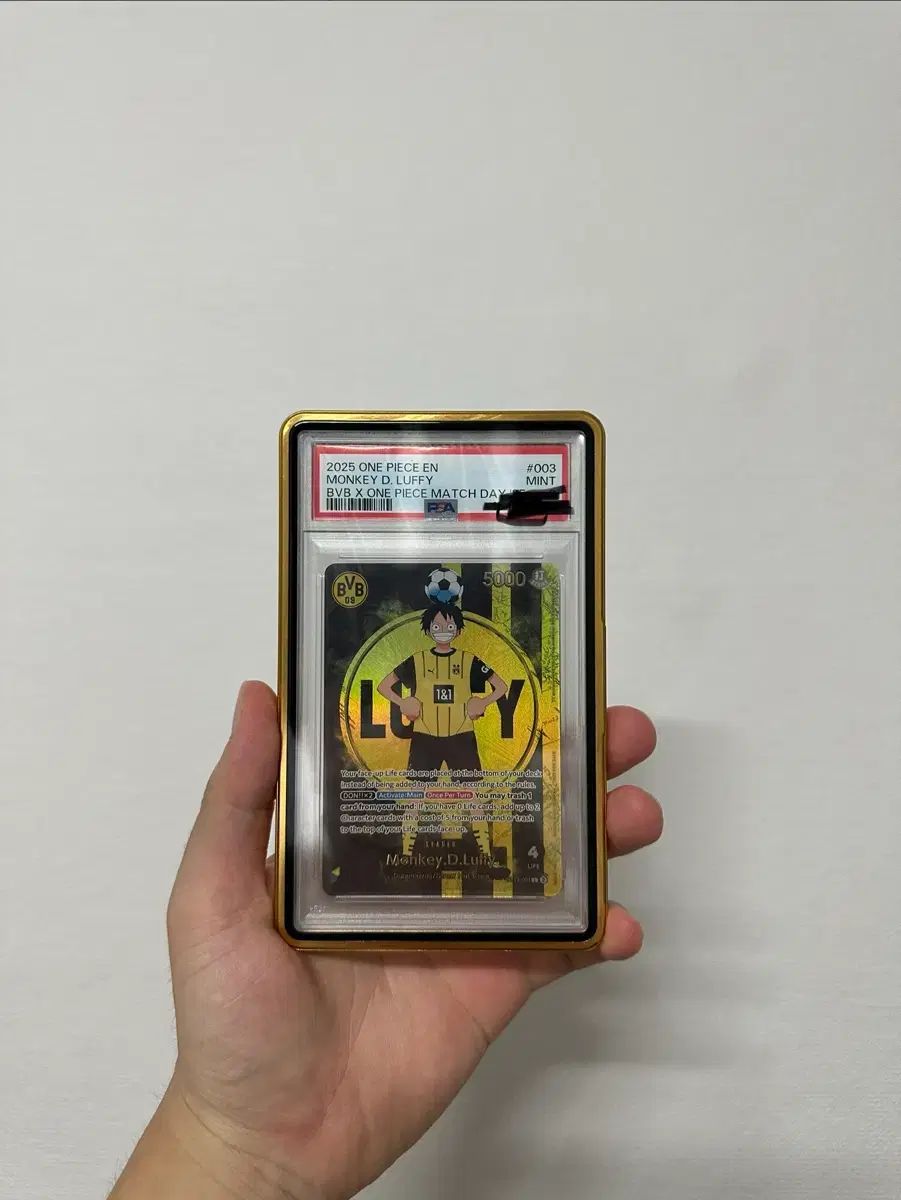 ボルシア・ドルトムント モンキー・D・ルフィ(ルフィ) カード psa9