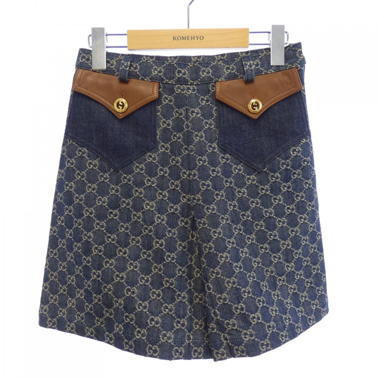 グッチ GUCCI ウォッシュド オーガニックデニム 652661 XDBLL ショートパンツ 45,360円