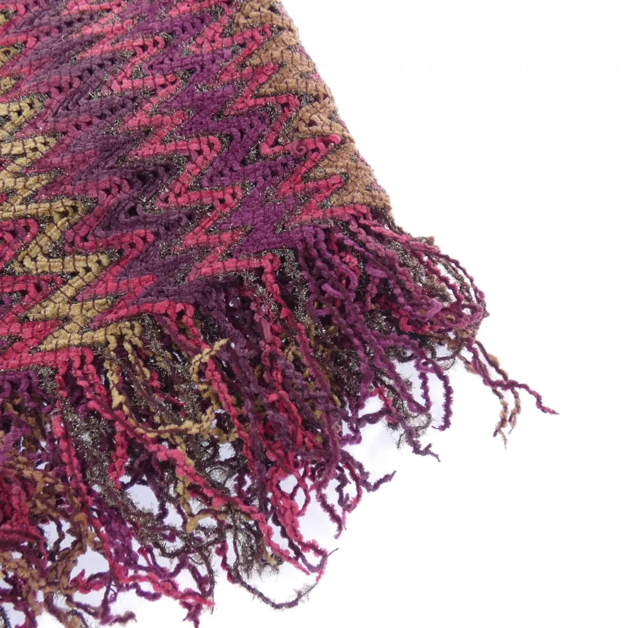 ミッソーニ MISSONI MUFFLER(やや傷や汚れあり) 中古・真贋鑑定済み品