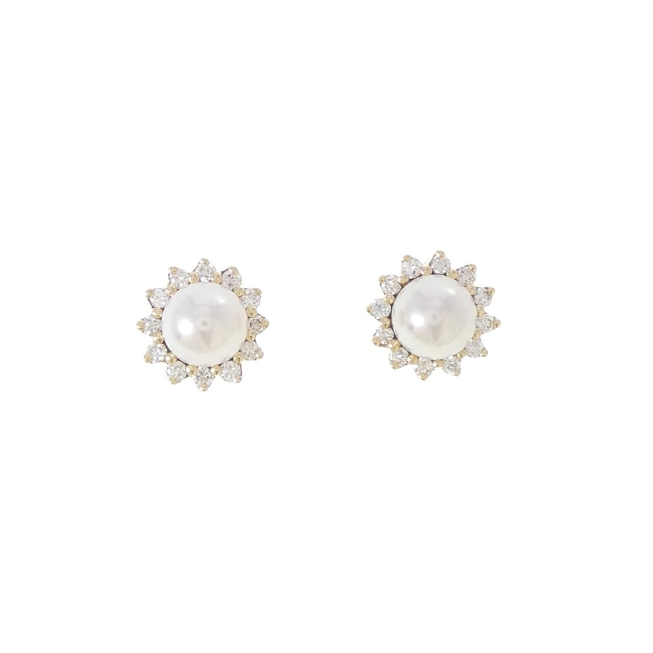 ティファニー アコヤパール ピアス 5.6mm