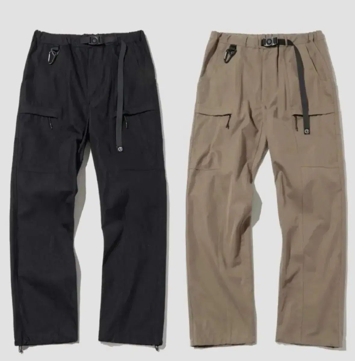 M OUTSTANDING ハイキング ベルト付き パンツ ブラック + カーキ まとめ 出品 12,744円