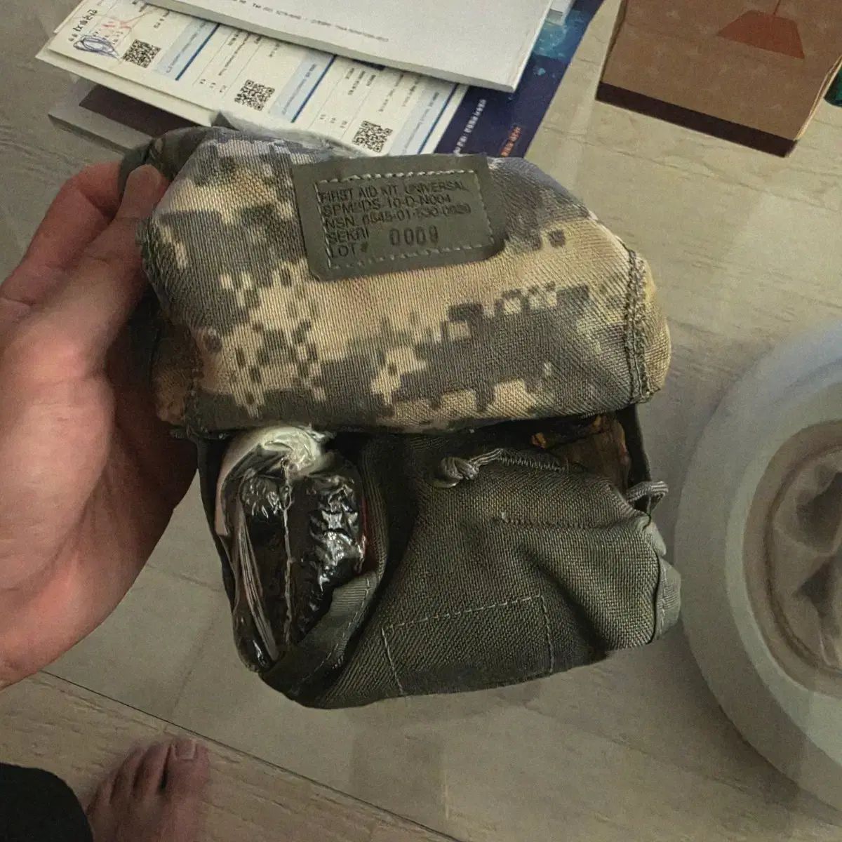 未開封新品 ミリタリー カトゥーサ 正規品 ACU IFAK 個人救急 サバイバル キャンピング ミリタリー 緊急キット 登山 ポーチ フルセット (内部構成品 未開封新品) 9,004円