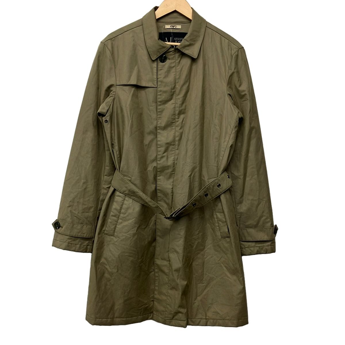 ARMANIJEANS(アルマーニジーンズ) コート サイズEU 48 メンズ美品 - カーキ 長袖/春 6,474円