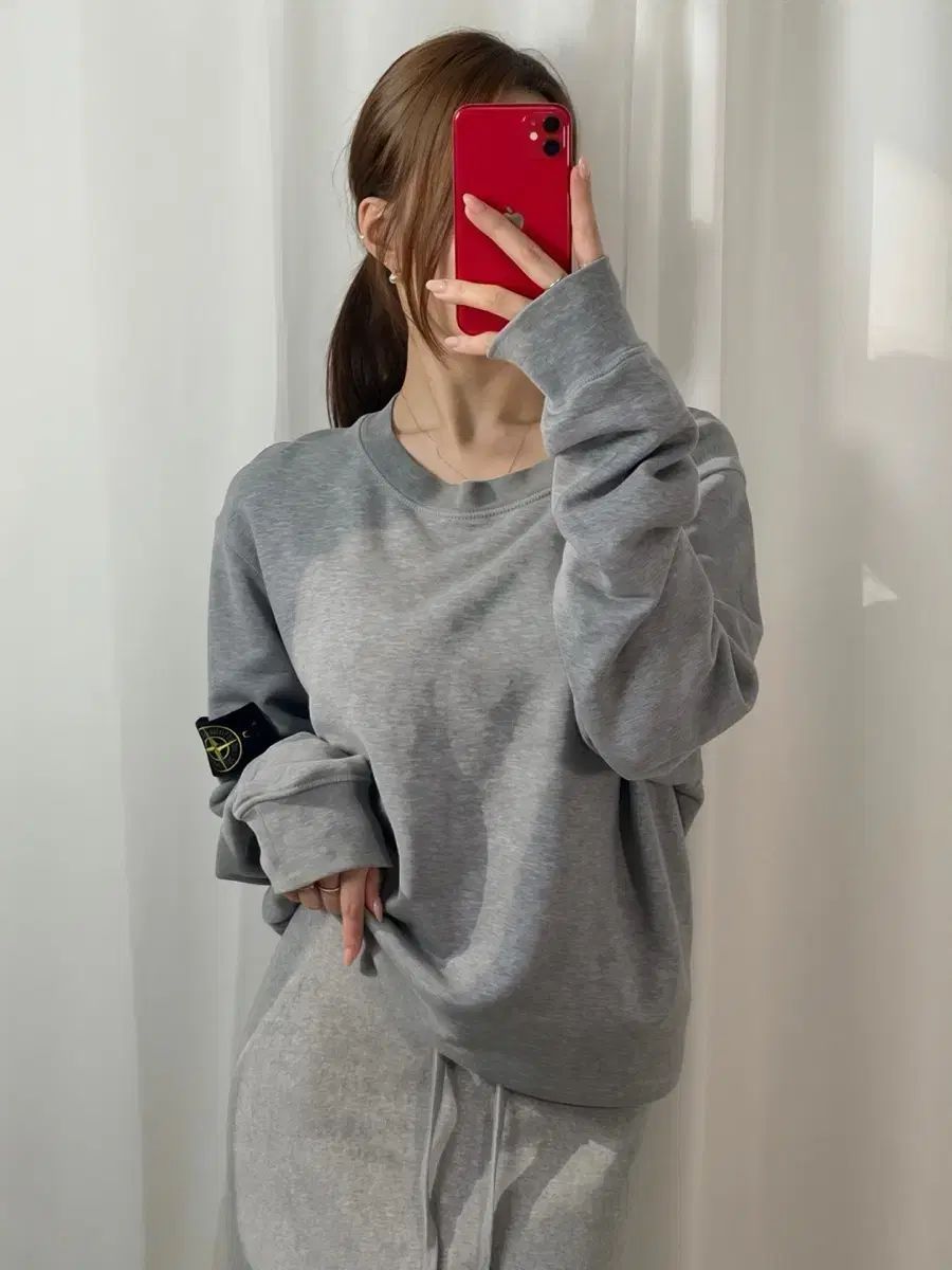 STONE ISLAND ストーンアイランド グレー スウェット