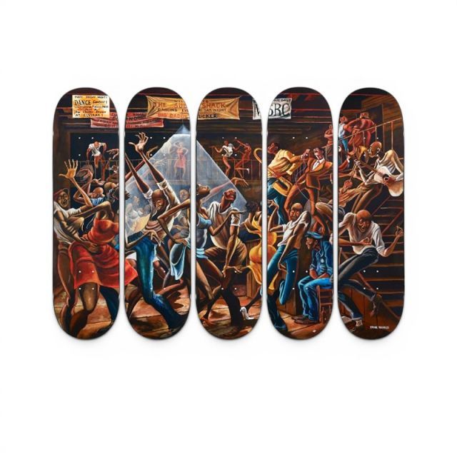 SUPREME 25ss ERNIE BARNES SKATEBOARD SET OF 5 五枚セット シュプリーム アーニーバーンズ スケートボード デッキ 大名店