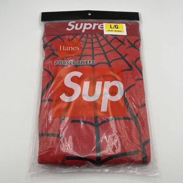 Supreme 26ss Hanes Spider-Man Boxer Briefs (2-Pack) Size-L シュプリーム ヘインズ スパイダーマン ボクサーブリーフ 南堀江店