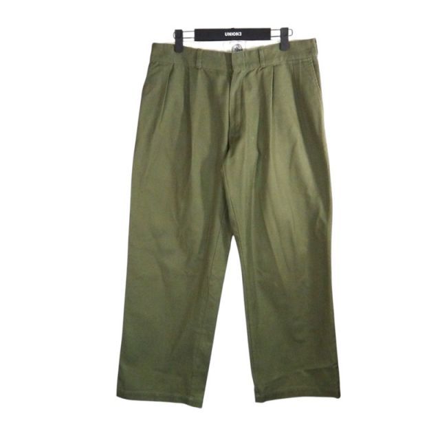 ENGINEERED GRMENTS IAC PANT COTTON DOUBLE CLOTH OLIVE サイズM エンジニアードガーメンツ イアック パンツ コットン ダブル クロス パンツ ボトムス 大名店