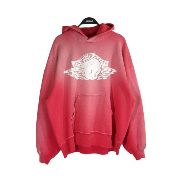 SAINT Mxxxxxx 26ss BABY MICHAEL HOODIE RED サイズXL SM-MK8-0000-060 セントマイケル ベビーマイケル フーディー パーカー トップス 大名店