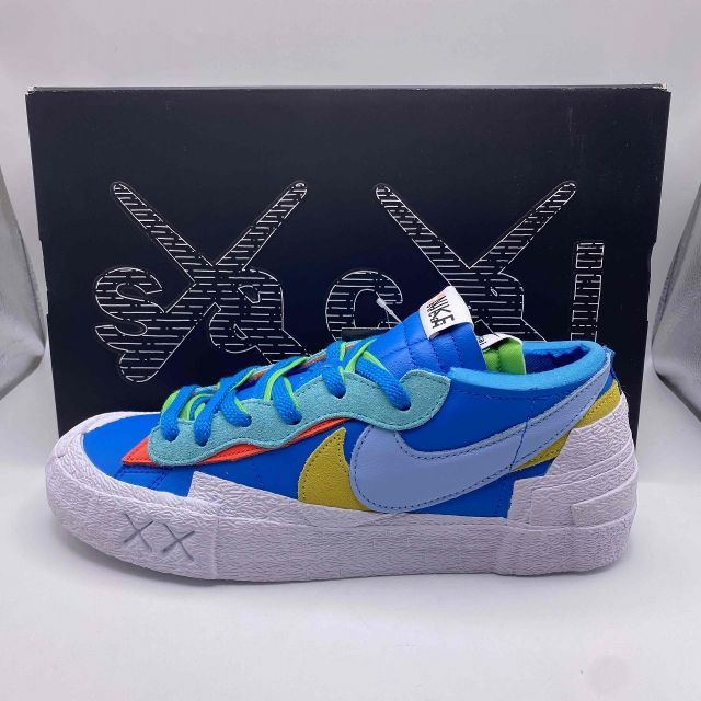 NIKE 21aw BLAZER LOW SACAI KAWS 27.0cm DM7901-400 ブルー ナイキ ブレザーロー サカイ カウズ スニーカー 心斎橋店 7,128円