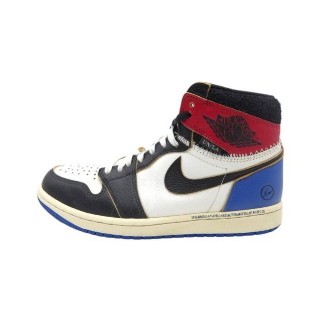 FRAGMENT DESIGN×UNION×NIKE 2026 AIR JORDAN 1 RETRO HIGH OG SP サイズ25.5cm IO7847-002 箱有 フラグメントデザイン ユニオン ナイキ エアジョーダン1 レトロハイオージー スニーカ