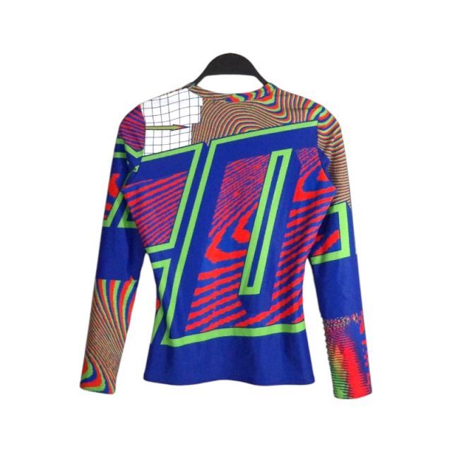 JUNYA WATANABE 20ss ESTER STRETCH GRAPHIC L/S TEE サイズS JE-T006