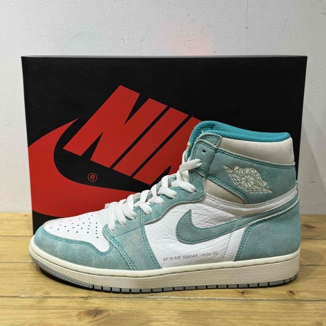 NIKE 2019 AIR JORDAN 1 RETRO HIGH OG TURBO GREEN 27.5cm 555088-311 ナイキ エアジョーダンワンレトロハイオージー ターボグリーン スニーカー 心斎橋店 15,675円