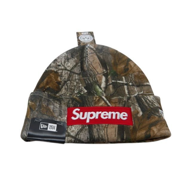 Supreme New Era ビーニー ニット帽 リアルツリー SUPREME 25aw NEW ERA BOX LOGO BEANIE REALTREE シュプリーム