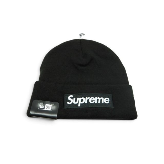 SUPREME 25aw NEW ERA BOX LOGO BEANIE BLACK サイズFREE シュプリーム