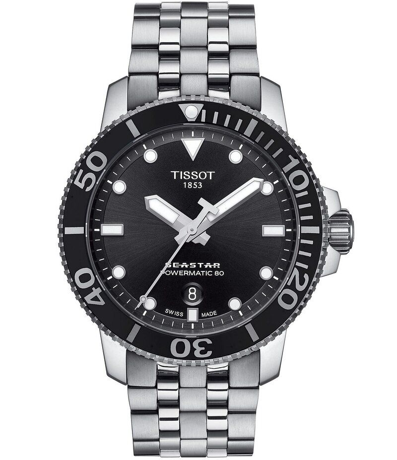 ティソット レディース アクセサリー ブレスレット・バングル・アンクレット Tシャツ Tissot Menseastar 1000 Powermatic Swiss Automatic Stainle 138,400円